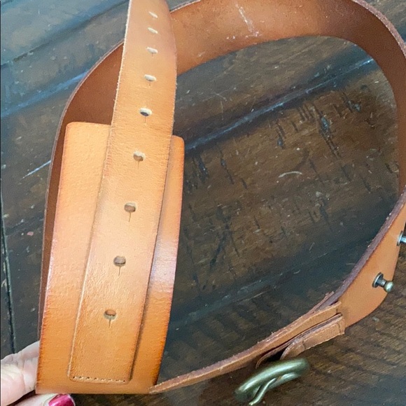 Michael Stars Genuine Leather Belt LARGE